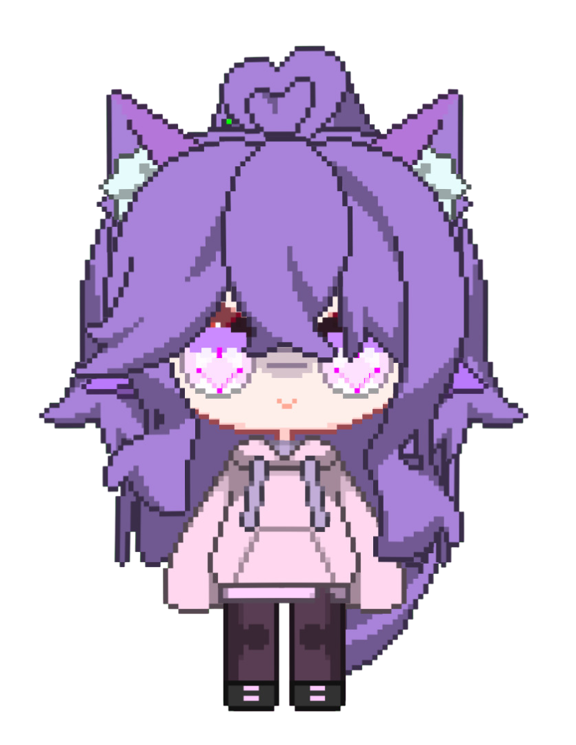 Live2D Pixel Model by 0x4682B4 on BOOTH